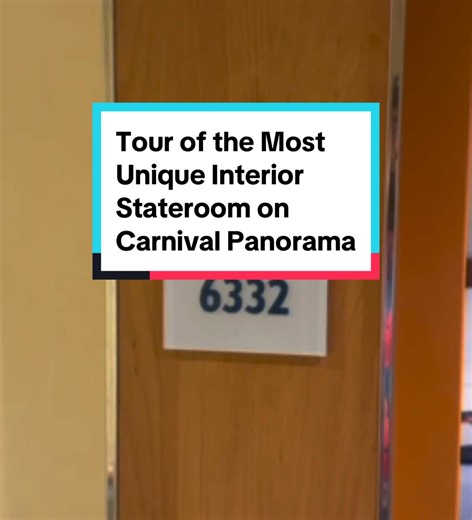 Carnival Panorama: Unique Square Interior Stateroom Tour
