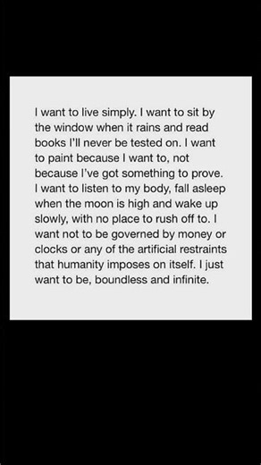 live simply, be boundless and infinite | Subscribe for more #motivation 😊👍