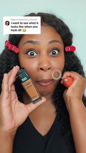 Frothing Foundation Hack for Flawless Coverage