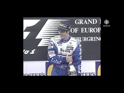 En 1996, Jacques Villeneuve remporte son premier Grand Prix de formule 1