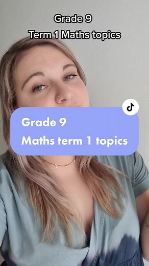 Grade 9 Maths topics for term 1! Note that your school might not follow the same order #teachersoftiktok #thatmathsteacher #misshanekom #backtoschool #teacherlife #2023 #term1 #mathematics #term1topics