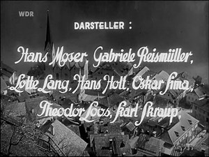 1944 Der Millionär ( Hans Moser, Lotte Lang, Hans Holt, Oscar Sima, Theodor Loos)