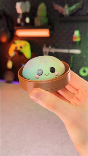 3D Printed Dumpling Fidget Clicker