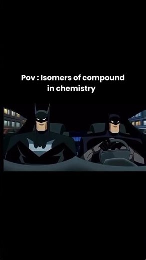 Same, Same but different! 👀 #sciencememes #scienceshorts #chemistryfacts #shortvideo #batman