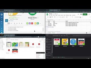 Google Drive to Sheets, Integomat/AppSheet Integration