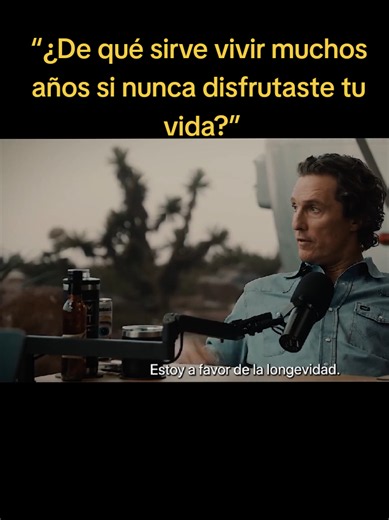 ¿De qué sirve vivir muchos años si nunca disfrutaste tu vida?