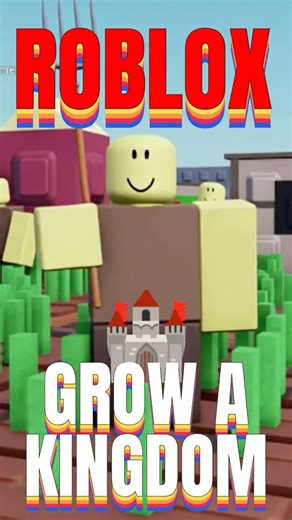 ROBLOX ASSASSIN INVADES GROW A KINGDOM #roblox #growakingdom #prettybadgames #robloxshorts #gak