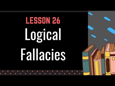 Grade 9 | Lesson 26 - Logical Fallacies | Teacher Adam Concepcion