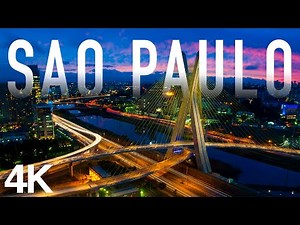 Sao Paulo 4K Drone Views | Breathtaking Aerial Shots of Brazil’s Largest City | Cinematic Music