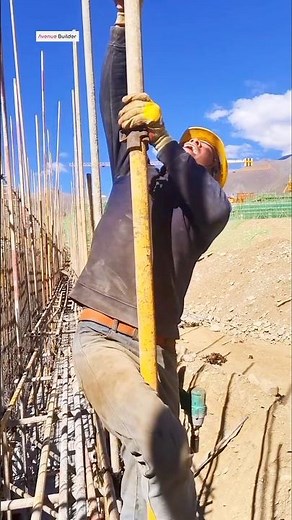 The process ring lock scaffolding installation | #scaffolding #construction​ #work​ #shorts​