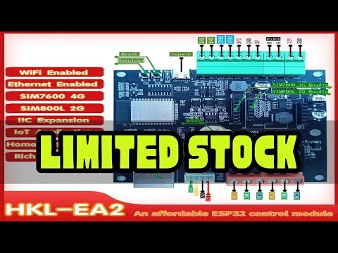 EA2 controller Supports RS485 temp detect IIC Support Arduino and esphome code Ideal for diverse p