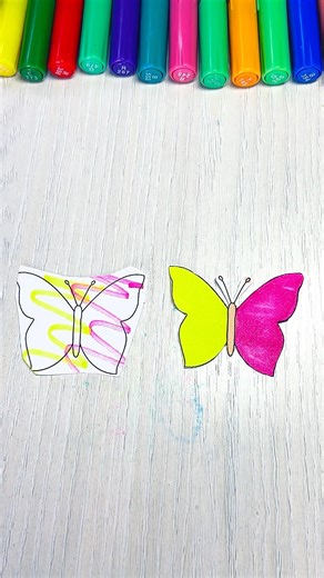 Wrong vs Right: Yellow vs Pink Butterfly 🦋