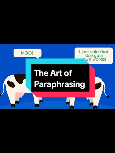 Paraphrasing: the art explained for academic writing