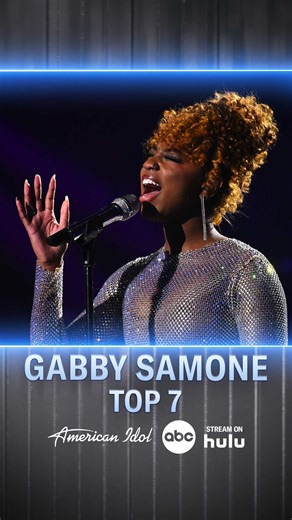 Gabby Samone. Big voice. Big moment. 🌟 #americanidol | American Idol