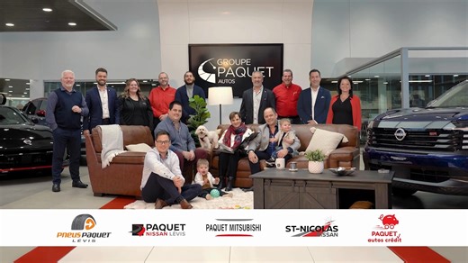 À l’approche des Fêtes, notre capsule fait son retour à l'écran avec de nouvelles images mettant en valeur une partie de notre équipe — celles et ceux qui contribuent chaque jour à faire avancer le Groupe Paquet. Depuis plus de 50 ans, on partage la route avec vous… et ce n’est qu’un début. 🚗 #saintnicolasnissan | St-Nicolas Nissan