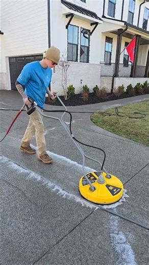 Pressure Washing Aggregate Driveways