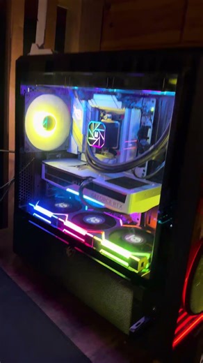 Lian li 217 nf beautiful case #pcmasterrace #gamingcomputer #pcsettings #pc #lianli