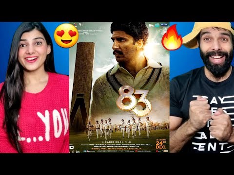 83 Official Trailer Reaction | Hindi | Ranveer Singh | Kabir Khan | IN CINEMAS 24TH DEC