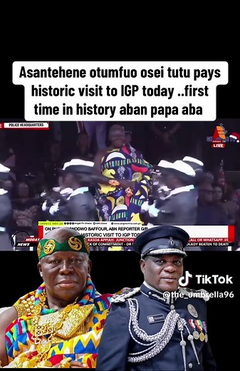 Asantehene Osei Tutu's Historic Visit to IGP