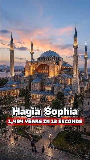From Basilica to Mosque: Hagia Sophia 🕌✨