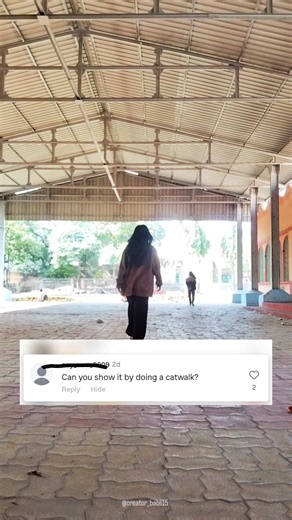 Done ✅ I have tried – now you all tell me how I performed.”🙂‍↕️....#catwalk #walking #runwaywalk