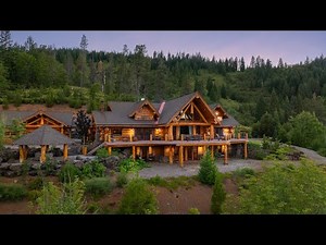 Inside this MAGICAL Mountain Lodge with STUNNING Mount Shasta Views!