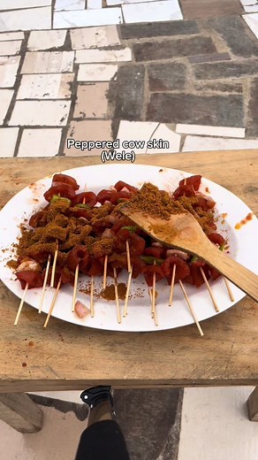 Spicy Peppered Cow Skin Kebab Recipe - Delicious & Easy