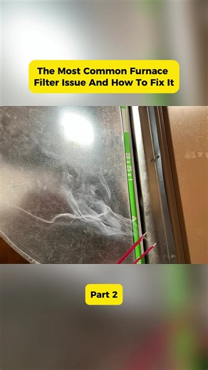 The Most Common Furnace Filter Issue And How To Fix It #usa #fyp