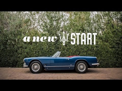 This 1960 Maserati 3500 GT Spyder Vignale Is A New Start