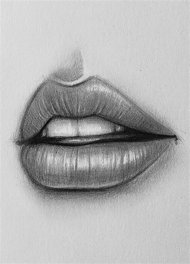 Tutorial fácil para dibujar una boca realista