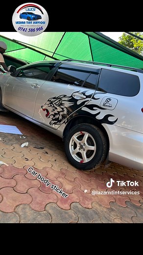 Creative Car Body Stickers for Unique Personalization