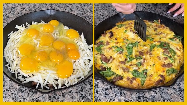 Easy Skillet Breakfast – So Good & Ready in Minutes!
