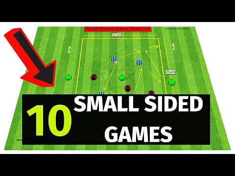 🎯Small Sided Games Soccer Drills / 10 Soccer Small Sided Games Drills