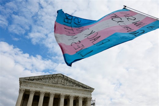 Supreme Court hears arguments in most significant trans rights case to reach bench
