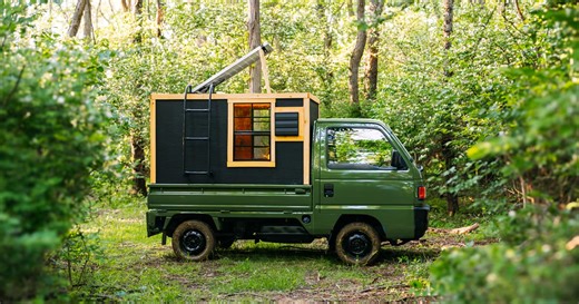 "World's smallest mobile tiny house" takes downsizing to the extreme