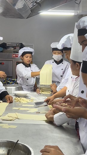 Production practical of grade-12 sec-F is going on… | UN College & Navodaya 2