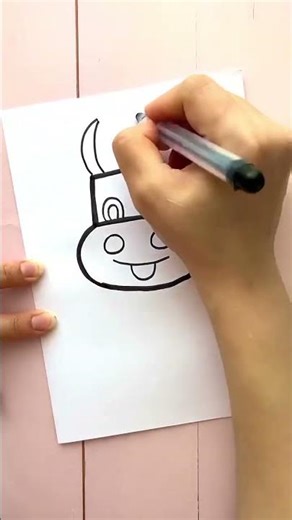 Cow 🐄 || easy kids drawing #shorts #trending #viealvideo #youtubeshorts #anaya #ytshorts