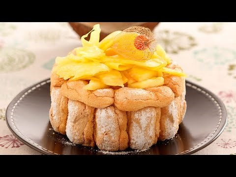 Recette : Charlotte à l'ananas