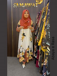 Abaya e Rasa Comfortable soft Alesha fabric রেগুলার কলেজ,ইউনিভার্সিটি, কোচিংয়ে ব্যবহারের জন্য বেস্ট একটি আবায়া। যে আবায়া গুলো আপনাকে সকলের মাঝে ইউনিক ভাবে প্রেজেন্ট করবে। স্টাইলিশ এবং খুবই কমফোর্টেবল,যা আপনার ব্যক্তিক্ত কে যে কোন পরিবেশে ফুটিয়ে তুলবে। ________________ Available Size: Long&Body 50/40 50/42 52/42 52/44 54/44 54/46 56/46 Customize size available 500 advance for customize size __________________ Febric: Luxury Alesha fabric __________________ Order process: Inbox to place your o