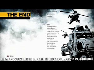 Battlefield: Bad Company 2 Walkthrough - The Ending Credits HD