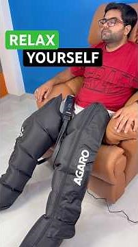 Full Leg Air Compression Therapy at Home!🤯 AGARO Regal Air Compression Leg Comforter 🔥