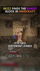 Skizz FINDS The RAREST Block In Minecraft