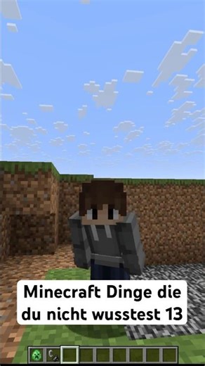 Minecraft Things You Didn't Know Part 13 #minecraft #minecraftshorts