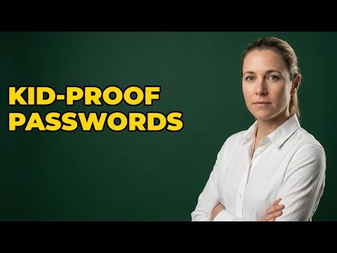 How Do You Make A Strong Passcode For Kids?