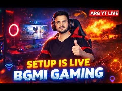 🔴ARG YT LIVE | BGMI NEW UPDATE IS HERE LIVE BOOM BAAM GAMEPLAY #argytlive #argytlivebgmi #arglive