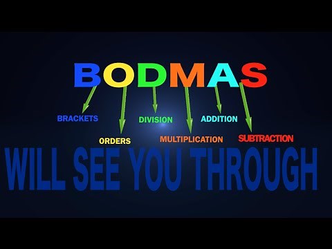 NEW 2015 BODMAS song - Theatremaths