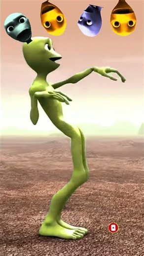 Green alien dance video - Dame TU Cosita Megamix battle - Remix music