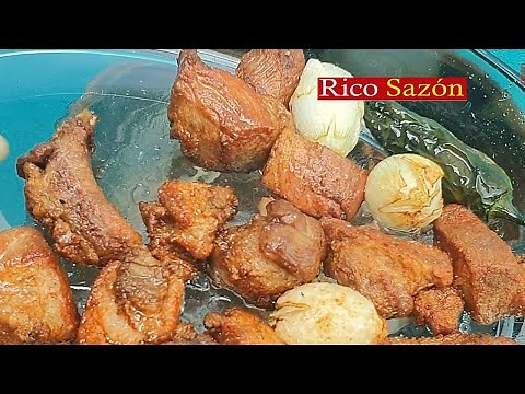 Como Hacer Los Chicharrones De Puerco Paso A Paso En Casa | Rico Sazón