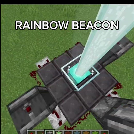 MINECRAFT RAINBOW BEACON