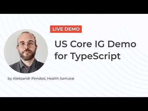 US Core IG Demo for TypeScript